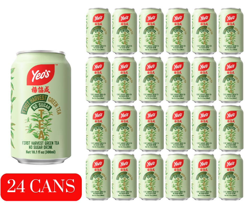Yeo’s First Harvest Green Tea – No Sugar, Pure and Powerful 300ml