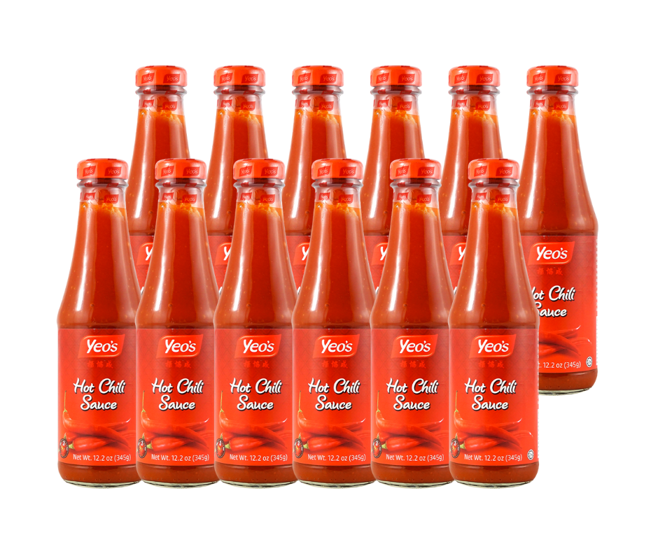 Yeo’s Hot Chili Sauce, 12.2 oz - Yeo's Online Shop
