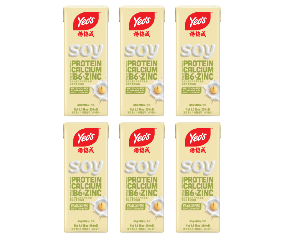 Yeo’s Soymilk 8.5 fl oz (250ml) – Fortified Nutrition for Modern Living - Yeo's Online Shop