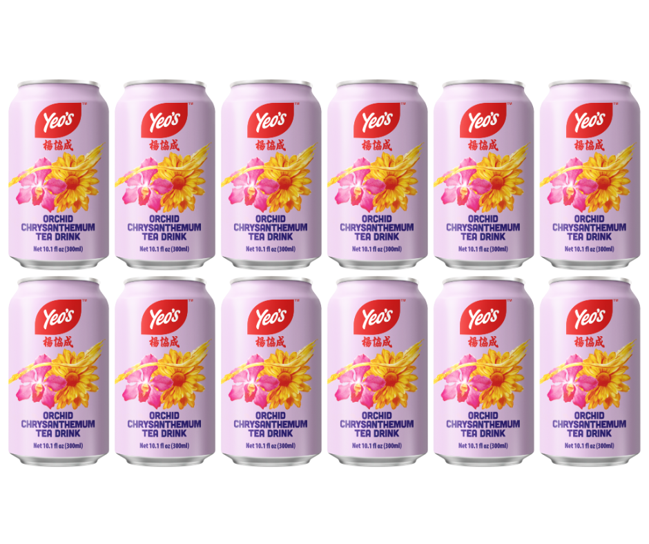 Yeo’s Orchid Chrysanthemum Tea 10.1 fl oz (300ml) – A Floral Tribute to Timeless Heritage