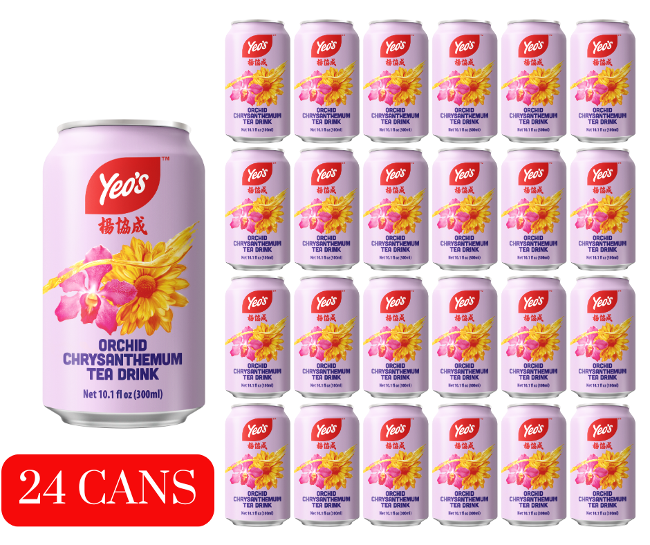 Yeo’s Orchid Chrysanthemum Tea 10.1 fl oz (300ml) – A Floral Tribute to Timeless Heritage