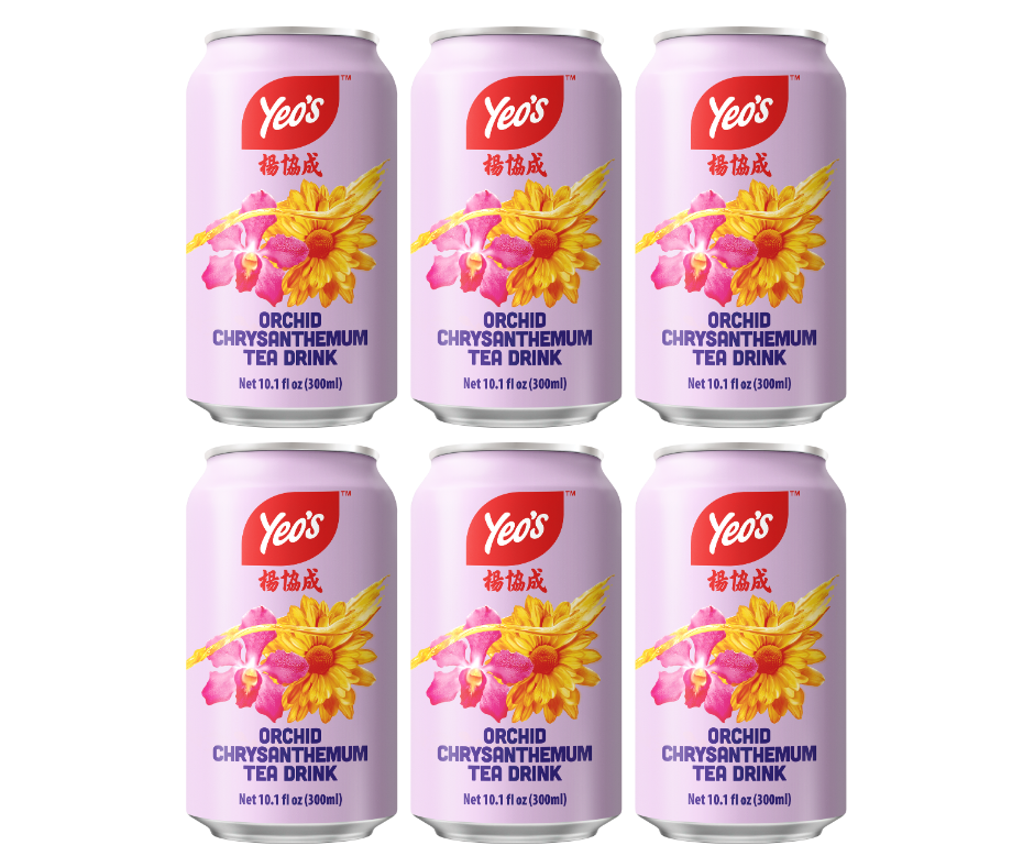 Yeo’s Orchid Chrysanthemum Tea 10.1 fl oz (300ml) – A Floral Tribute to Timeless Heritage