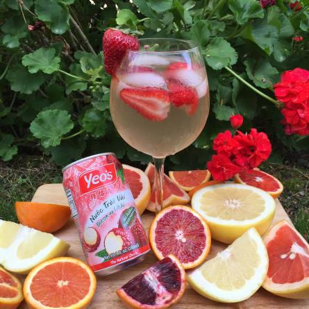 🍹 Refreshing Grapefruit Lychee Cooler