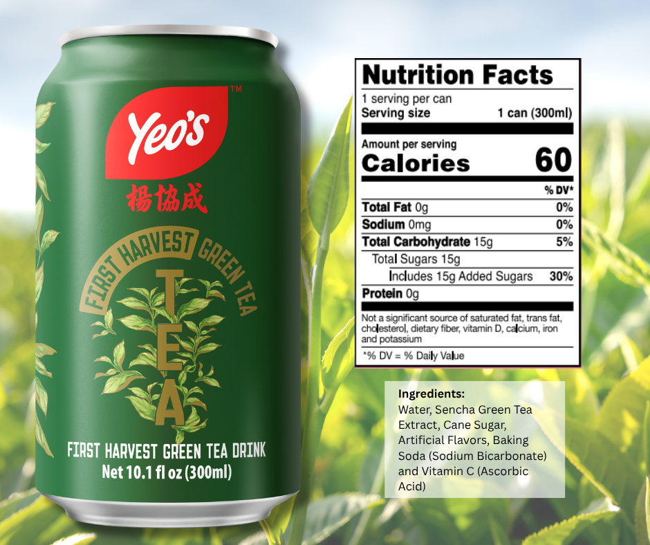 Yeo’s 12 Cans of Christmas – Holiday Drink Pack with 2 Mystery Cans (300 ml each)