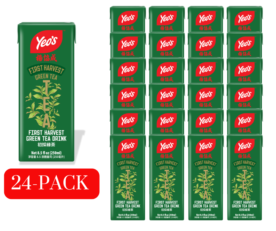 Yeo’s First Harvest Green Tea – Smooth, Aromatic, and Naturally Refreshing 250ml