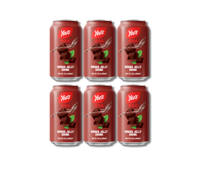 Yeo’s Grass Jelly Drink 10.1 fl oz (300ml) – Cool, Smooth, and Refreshingly Unique