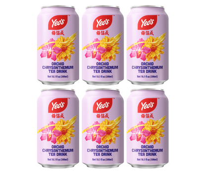 Yeo’s Orchid Chrysanthemum Tea 10.1 fl oz (300ml) – A Floral Tribute to Timeless Heritage