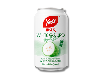 Yeo’s White Gourd Soymilk Blend 10.1 fl oz (300ml) can – creamy soy drink infused with white gourd for a smooth, balanced, and cooling taste.