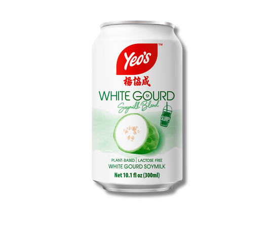 Yeo’s White Gourd Soymilk Blend 10.1 fl oz (300ml) can – creamy soy drink infused with white gourd for a smooth, balanced, and cooling taste.