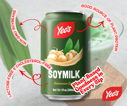 Yeo’s Vietnamese Style Soymilk 10.1 fl oz (300ml) – Rich, Creamy, and Aromatic